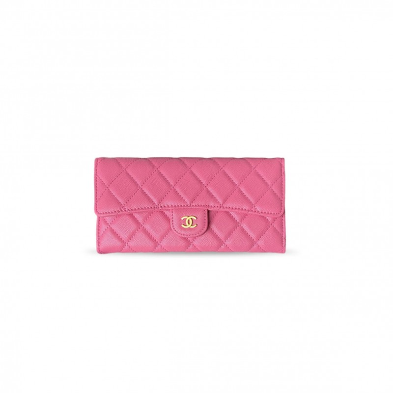 CHANEL LONG ZIPPER WALLET A80758 (19*10.5*3cm) 