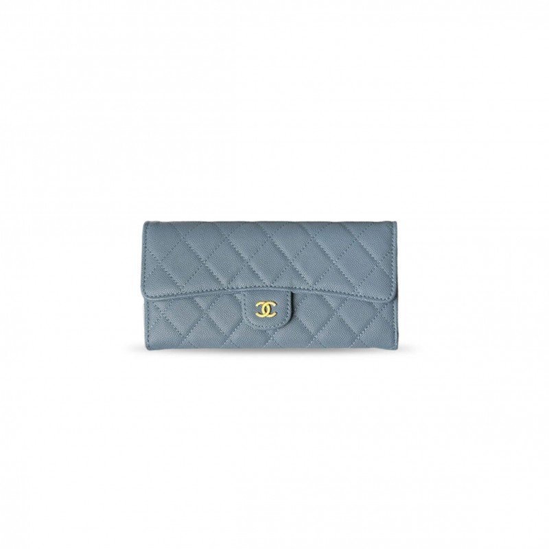 CHANEL LONG ZIPPER WALLET A80758 (19*10.5*3cm) 