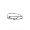 TIFFANY KNOT DOUBLE ROW HINGED BANGLE 70607352