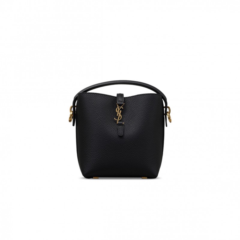 YSL LE 37 MINI IN GRAINED LEATHER 765870 (15*13*6cm)