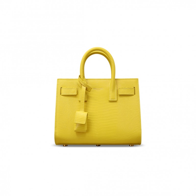 YSL SAC DE JOUR IN LIZARD-EMBOSSED LEATHER - NANO 717440 (22*18*10.5cm)