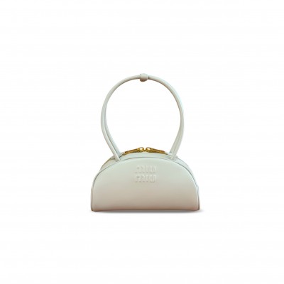 MIU MIU BEAU LEATHER BAG (23*11.5*10cm)