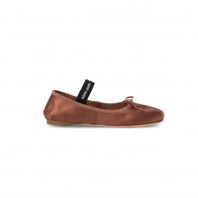 MIUMIU SATIN BALLERINAS 5F794D