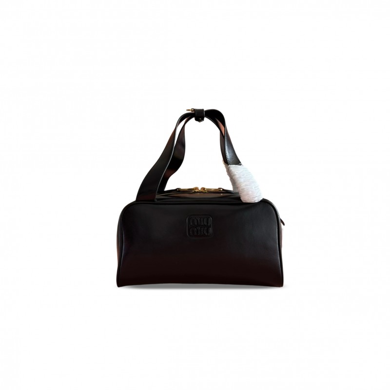 MIU MIU BEAU LEATHER BAG 5BB182 (28*15*13cm)