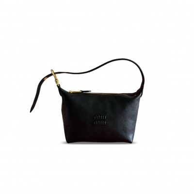 MIU MIU LEATHER SHOULDER BAG 5NE841 (19*14*10cm)