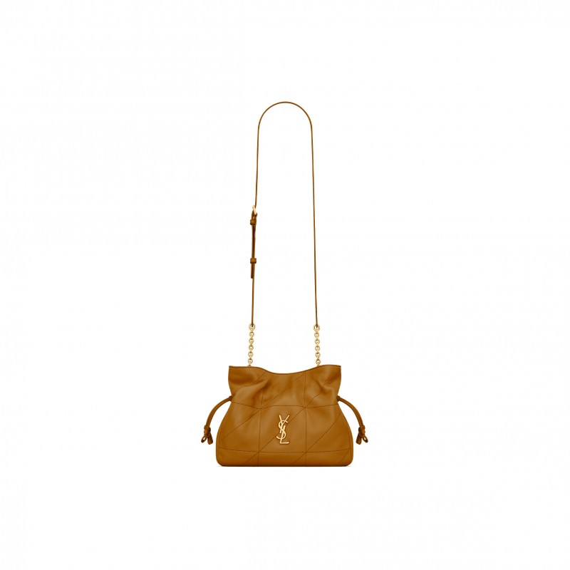 YSL JAMIE SHOULDER POUCH IN LAMBSKIN 862712 (26*18*12.5cm)
