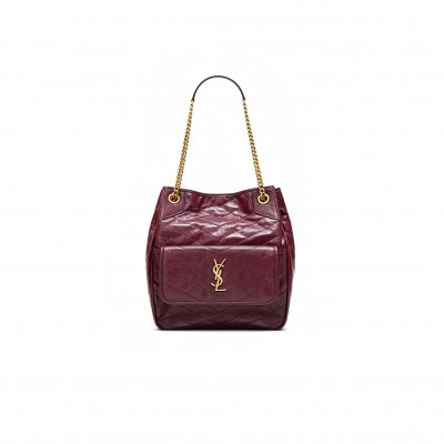 YSL NIKI MULTIPOCKET SHOPPIPNG IN VINTAGE LEATHER 862295 (30*25*12cm) YSL NIKI MULTIPOCKET SHOPPIPNG IN VINTAGE LEATHER 862295 (30*25*12cm)