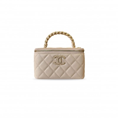 CHANEL HANDLE BOX BAG A96178 (17*9.5*8cm) 