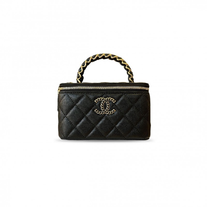 CHANEL HANDLE BOX BAG A96178 (17*9.5*8cm)