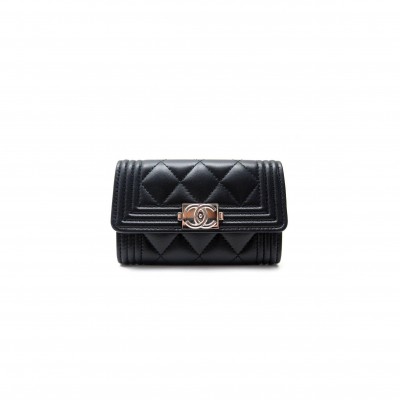 CHANEL MASTER BOY FLAP CARD HOLDER A80603 (11*8.5*3cm) CHANEL MASTER BOY FLAP CARD HOLDER A80603 (11*8.5*3cm)