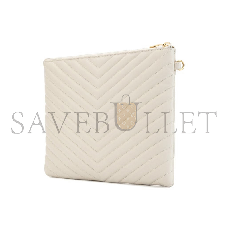 YSL CASSANDRE MATELASSÉ TABLET POUCH IN LEATHER 559193 (30*21.5*2cm)