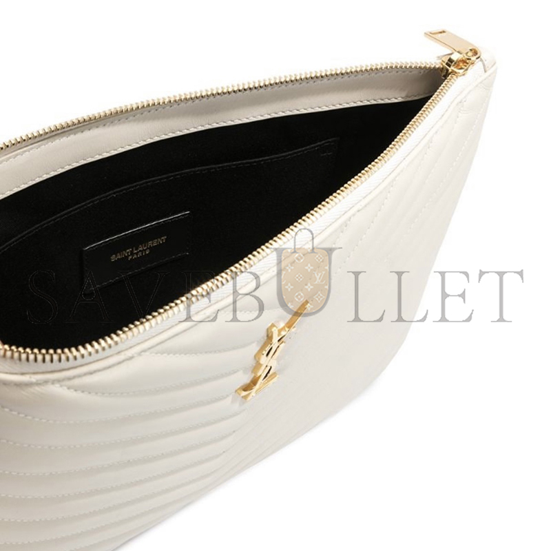 YSL CASSANDRE MATELASSÉ TABLET POUCH IN LEATHER 559193 (30*21.5*2cm)