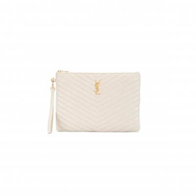 YSL CASSANDRE MATELASSÉ TABLET POUCH IN LEATHER 559193 (30*21.5*2cm)
