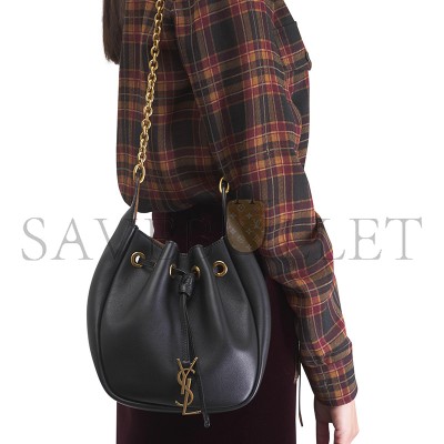 YSL CASSANDRE SUPPLE BUCKET BAG 840888 (28*22*9cm)