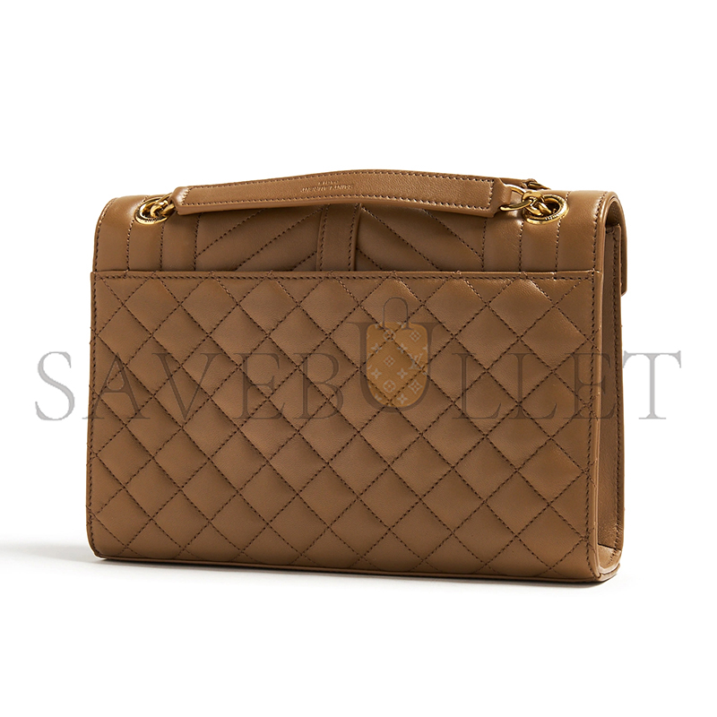 YSL ENVELOPE MEDIUM IN SMOOTH LEATHER 600185AACT72760 (24*17.5*6cm)