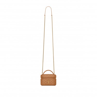 YSL GABY MICRO VANITY BAG IN LAMBSKIN 819285 (12*8*4cm)