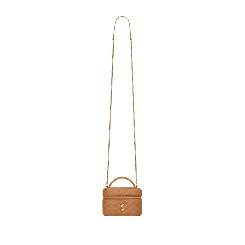 YSL GABY MICRO VANITY BAG IN LAMBSKIN 819285 (12*8*4cm)
