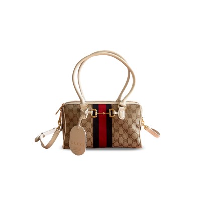 GUCCI BORSETTO MEDIUM BOSTON BAG 866732 (28*15*10cm) GUCCI BORSETTO MEDIUM BOSTON BAG 866732 (28*15*10cm)