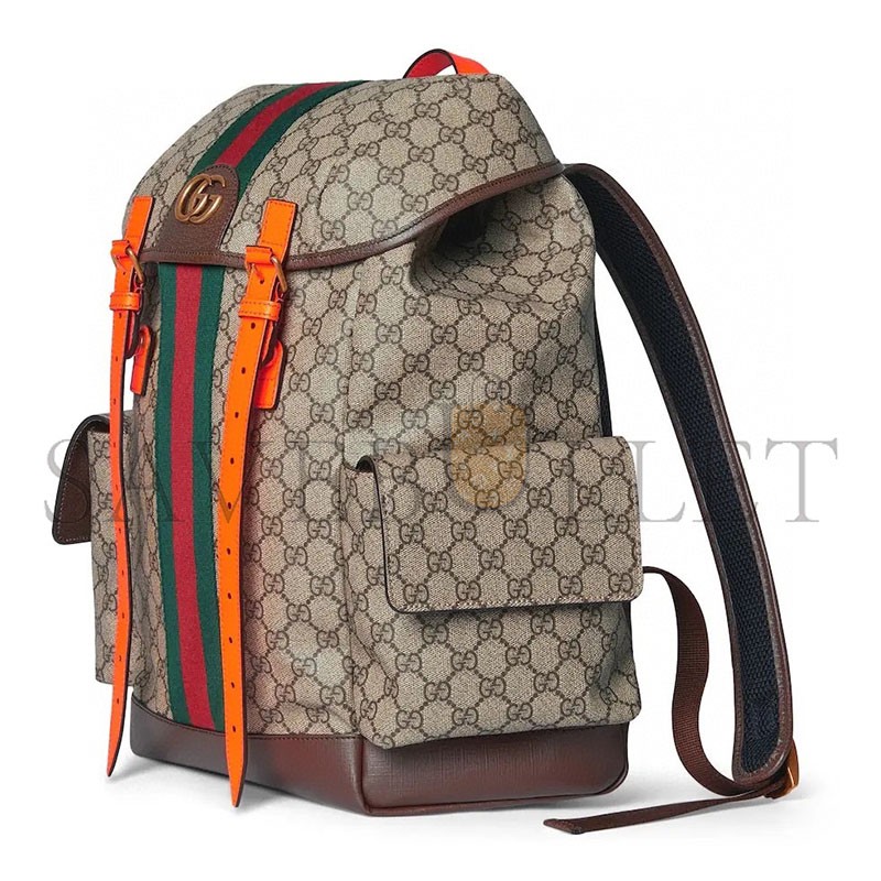 GUCCI OPHIDIA GG MEDIUM BACKPACK (40*24*16cm)