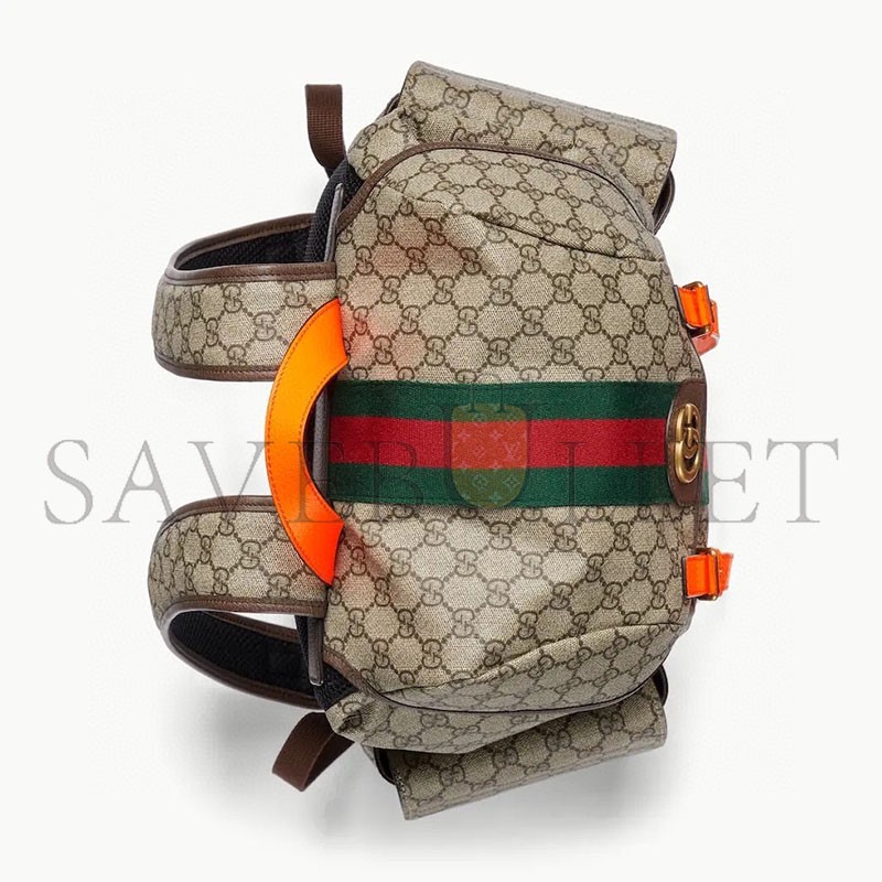 GUCCI OPHIDIA GG MEDIUM BACKPACK (40*24*16cm)
