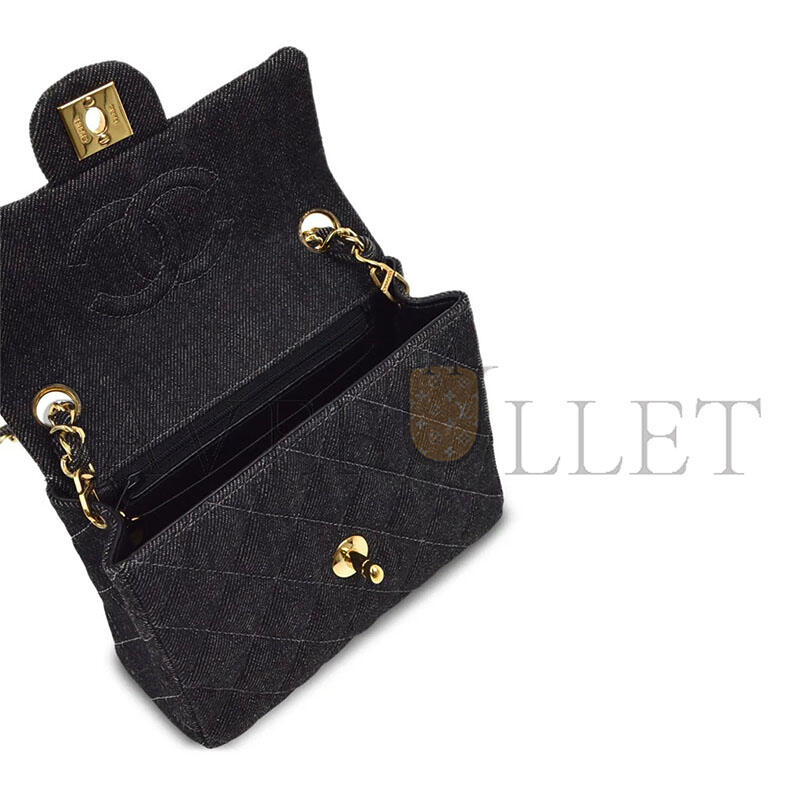 CHANEL CLASSIC SQUARE FLAP MINI SHOULDER BAG (17*13*6cm) 