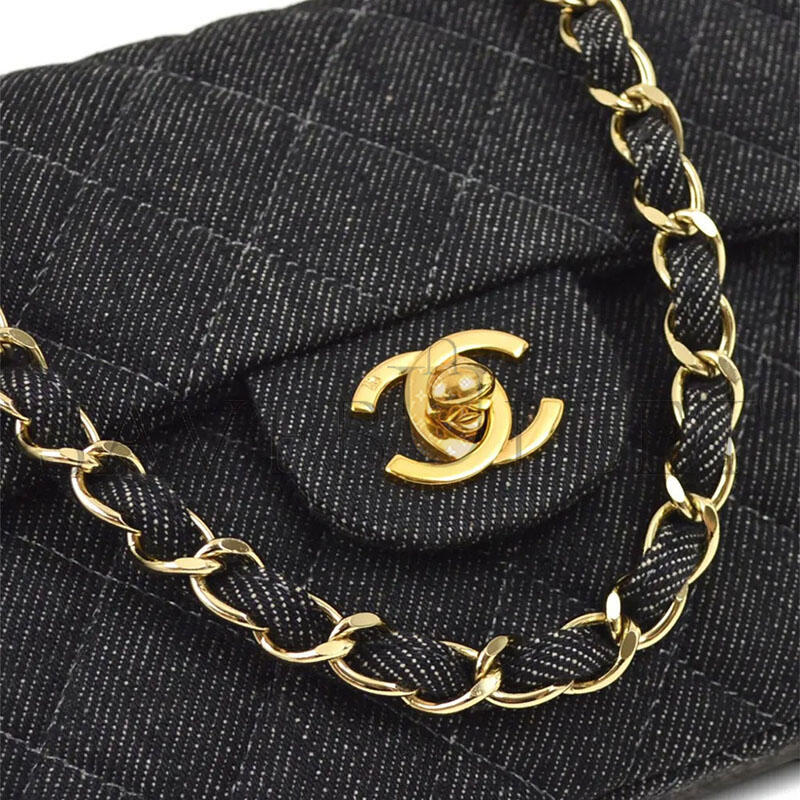 CHANEL CLASSIC SQUARE FLAP MINI SHOULDER BAG (17*13*6cm) 