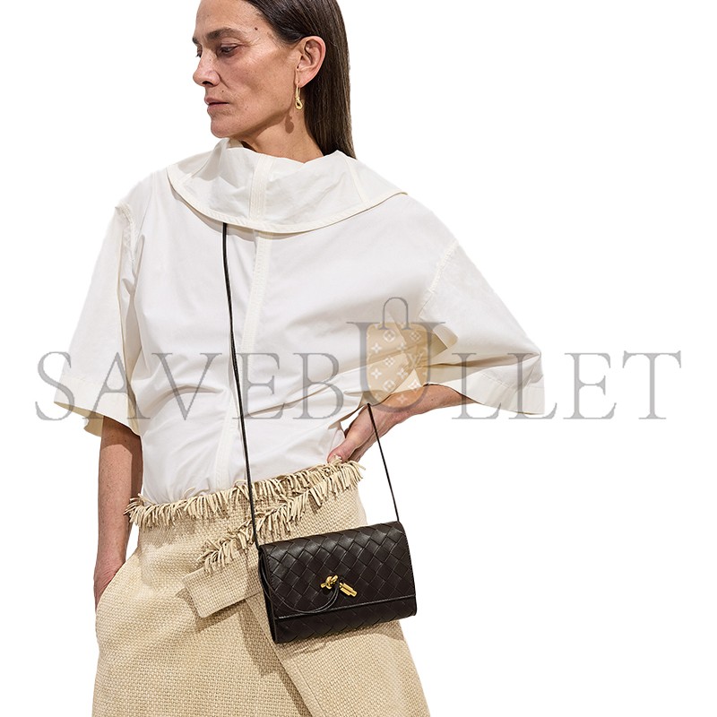 BOTTEGA VENETA ANDIAMO POUCH ON STRAP 836940VCPP22190 (19*12.6*2cm) BOTTEGA VENETA ANDIAMO POUCH ON STRAP 836940VCPP22190 (19*12.6*2cm)