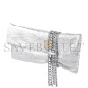 JIMMY CHOOLEATHER-CRYSTAL ZANDRA CLUTCH BAG (25*15.5*3cm)