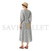LORO PIANA MILA PRINTED SILK MIDI DRESS