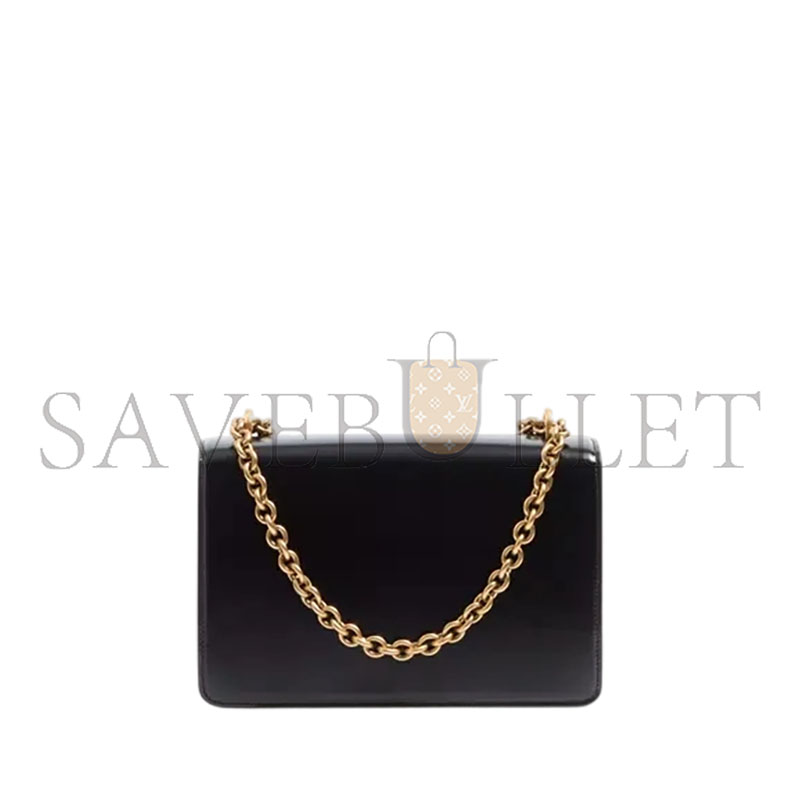 VALENTINO GARAVANI VAIN SHOULDER BAG IN SHINY CALFSKIN WB0R16GCB_0NO (24*16*8cm) VALENTINO GARAVANI VAIN SHOULDER BAG IN SHINY CALFSKIN WB0R16GCB_0NO (24*16*8cm)