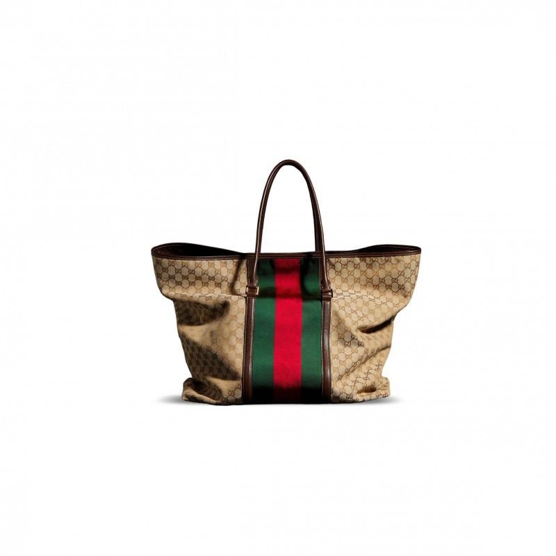 GUCCI GG DUFFLE BAG WITH WEB 874979 (47*45*20cm) GUCCI GG DUFFLE BAG WITH WEB 874979 (47*45*20cm)