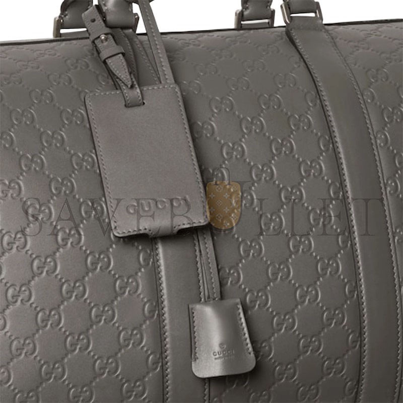 GUCCI GG EMBLEM MEDIUM DUFFLE BAG 850220 (45*29*25cm)