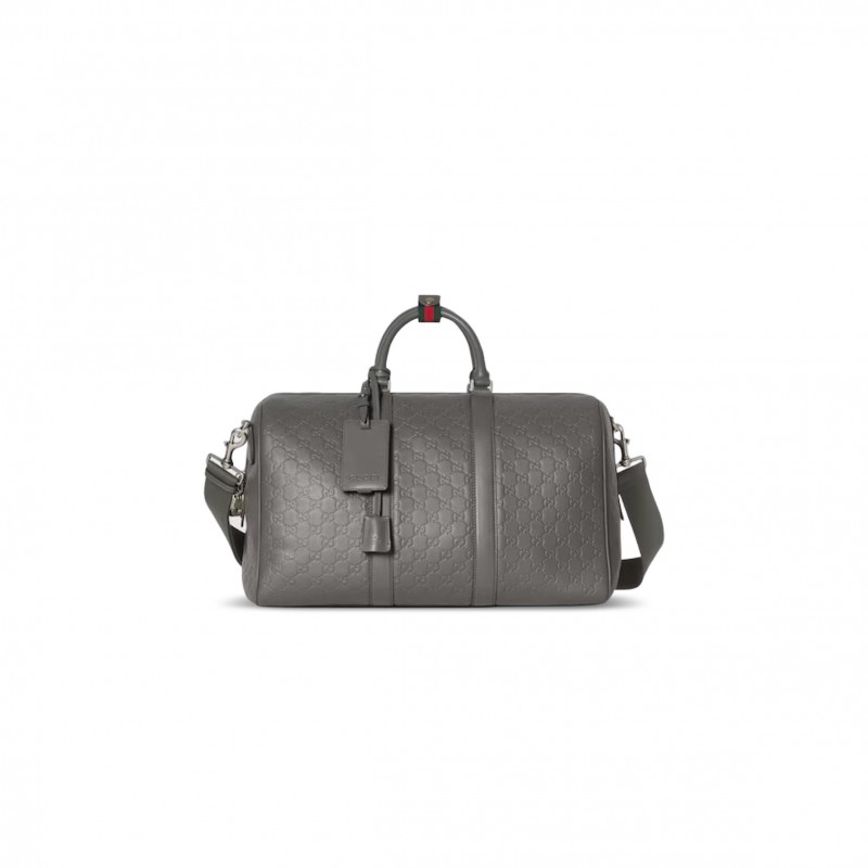 GUCCI GG EMBLEM MEDIUM DUFFLE BAG 850220 (45*29*25cm)