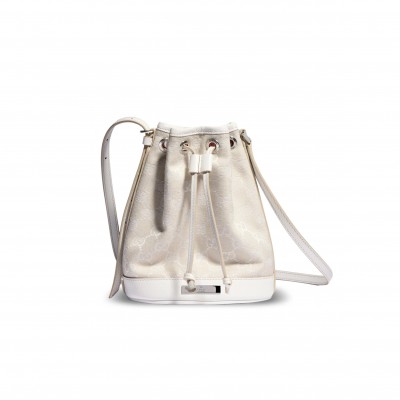 GUCCI MINI BUCKET BAG WITH GUCCI PLAQUE 875802 (19.5*15.5*10.5cm)