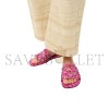 LOEWE PETAL ANAGRAM SLIDE IN EMBROIDERED CANVAS LPEA465X11 LOEWE PETAL ANAGRAM SLIDE IN EMBROIDERED CANVAS LPEA465X11