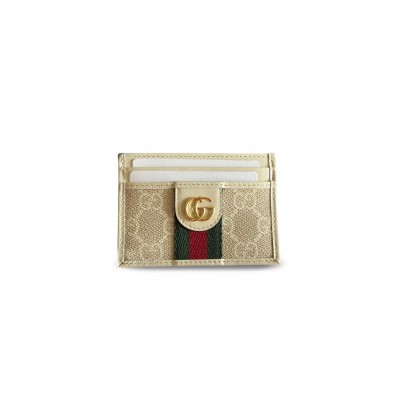 GUCCI OPHIDIA CARD CASE 838486 (10*7cm) GUCCI OPHIDIA CARD CASE 838486 (10*7cm)
