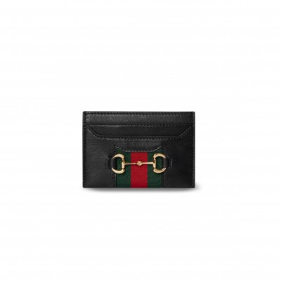 GUCCI HORSEBIT WEB CARD CASE 867122 (10*9*7cm)