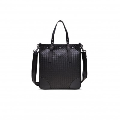 BOTTEGA VENETA INTRECCIATO MEN'S VERTICAL BRIEFCASE (35*31*7cm)
