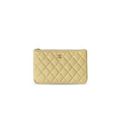 CHANEL MASTER CAVIAR QUILTED COSMETIC CASE AP1071 (20*12.2*1cm) 