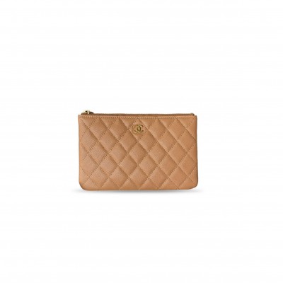 CHANEL CAVIAR QUILTED COSMETIC CASE AP1071 (20*12.2*1cm) 
