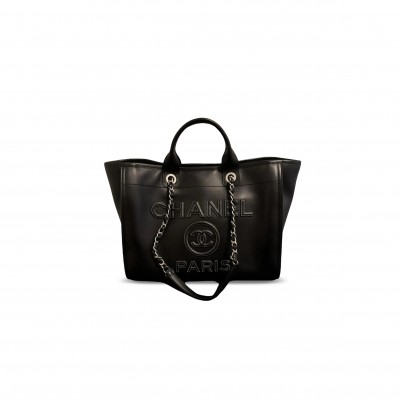 CHANEL LARGE DEAUVILLE SHOPPING BAG (38*28*12cm)