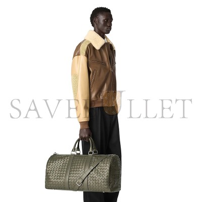 BOTTEGA VENETA INTRECCIATO CABIN DUFFLE 795287 (55*29*24cm) BOTTEGA VENETA INTRECCIATO CABIN DUFFLE 795287 (55*29*24cm)
