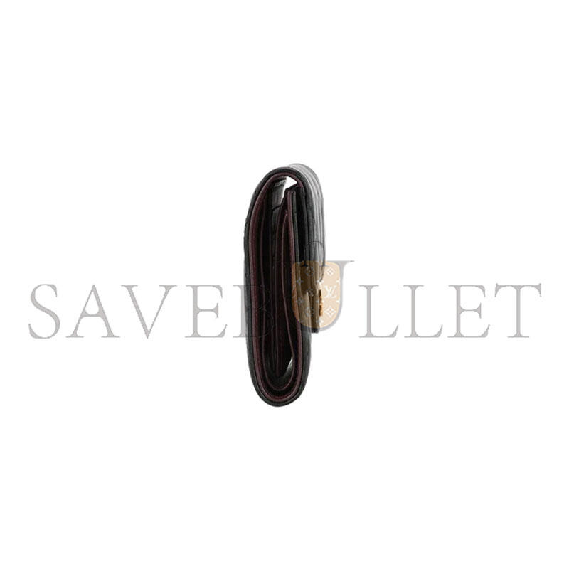 CHANEL MASTER LEATHER TRIFOLD WALLET (11.5*10.5*3cm) 