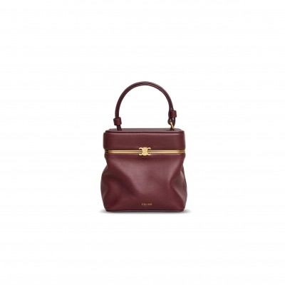 CELINE CUBE IN SUPPLE CALFSKIN 124232J75.28PO (12.5*12.5*12.5cm)