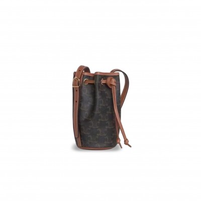 CELINE SMALL DRAWSTRING BAG (20*17*9cm)