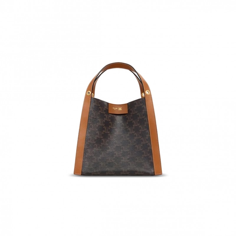 CELINE SMALL CUBE BAG 124182Q72.03MI (21*18.5*17cm) CELINE SMALL CUBE BAG 124182Q72.03MI (21*18.5*17cm)