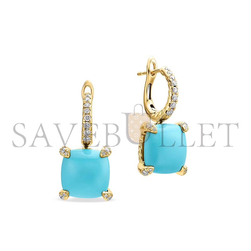 DAVID YURMAN CHATELAINE® DROP EARRINGS E12744D88DTQDI DAVID YURMAN CHATELAINE® DROP EARRINGS E12744D88DTQDI