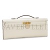 HERMÈS MASTER KELLY CUT NATA SWIFT GOLD HARDWARE (30*12*3cm)