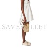 MIU MIU RAFFIA CROCHET POUCH 5BE104 (22.5*14*14cm)
