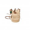 MIU MIU RAFFIA CROCHET POUCH 5BE104 (22.5*14*14cm)